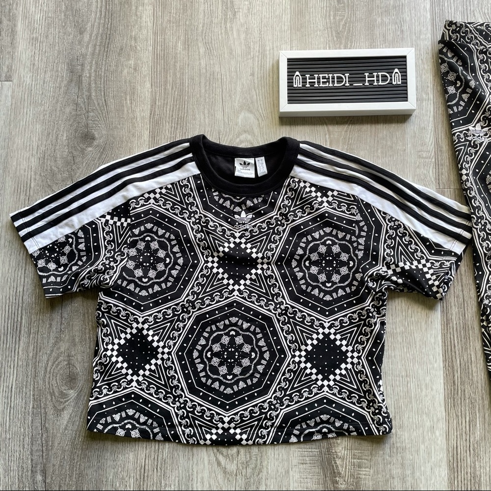 Adidas Originals Black White Preta Set - Picture 3 of 7